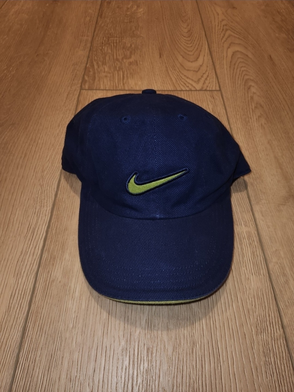 Vintage Y2K Nike Red Tag Blue & Green Embroidered Logo Adult  Unisex  Ajustable